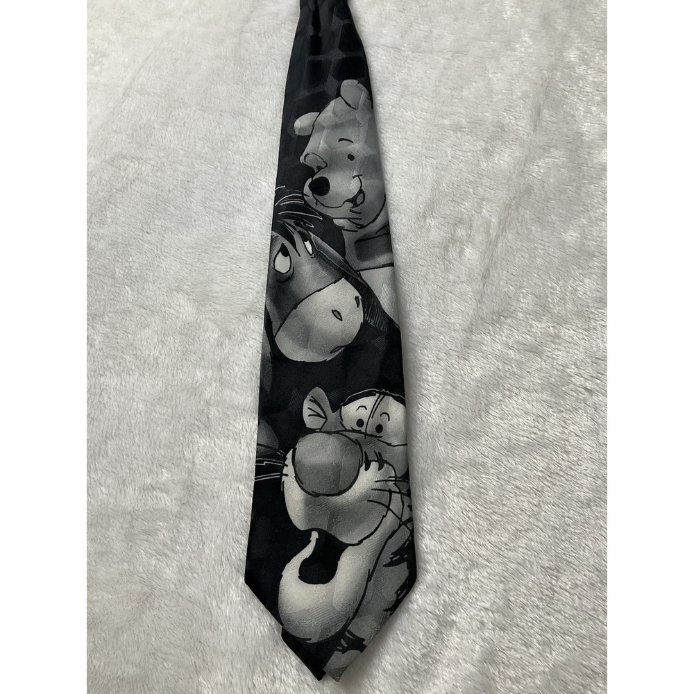 Disney Winnie The Pooh Tie with Tigger & Eeyore - Picture 2 of 3